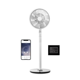 Duux | Wentylator | Technologia Whisper Flex Ultimate | Wentylator stojący | Biały | Średnica 34 cm | Liczba prędkości 30 | Oscy