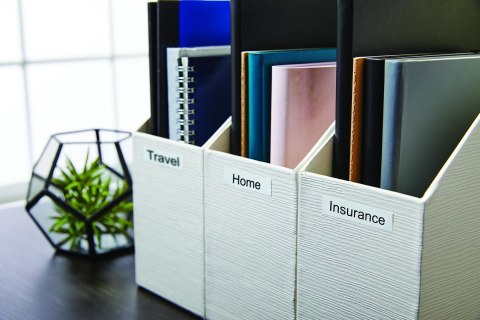LW-LABELS 59X 190MM FOR FOLDER/WHITE 1X 110 PCS