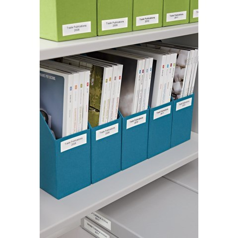LW-LABELS 59X 190MM FOR FOLDER/WHITE 1X 110 PCS