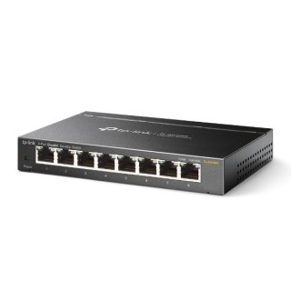 TP-Link Omada TL-SG108S łącza sieciowe Nie zarządzany Gigabit Ethernet (10/100/1000) Czarny
