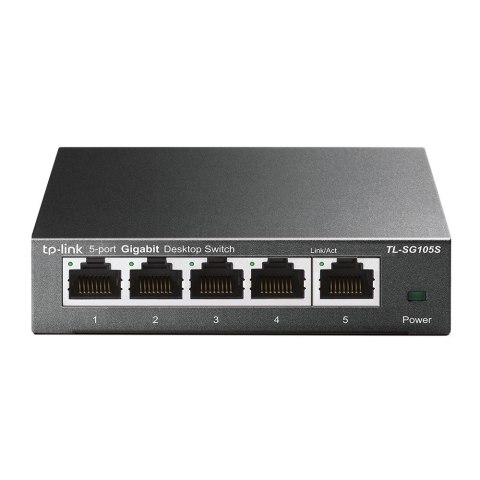 TP-Link TL-SG105S Nie zarządzany Gigabit Ethernet (10/100/1000) Czarny TP-Link TL-SG105S Nie zarządzany Gigabit Ethernet (10/100/1000) Czarny