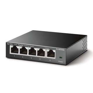 TP-Link TL-SG105S Nie zarządzany Gigabit Ethernet (10/100/1000) Czarny