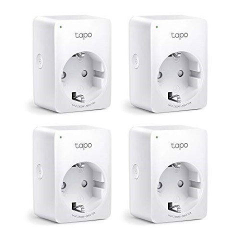 WI-FI SMART PLUG TAPO 4 KIT/TAPO APP ALEXA + GOOGLE 10A WI-FI SMART PLUG TAPO 4 KIT/TAPO APP ALEXA + GOOGLE 10A
