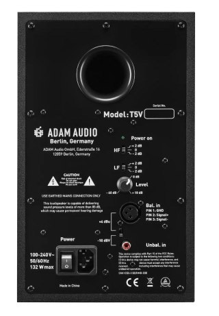 Adam Audio T5V Czarny