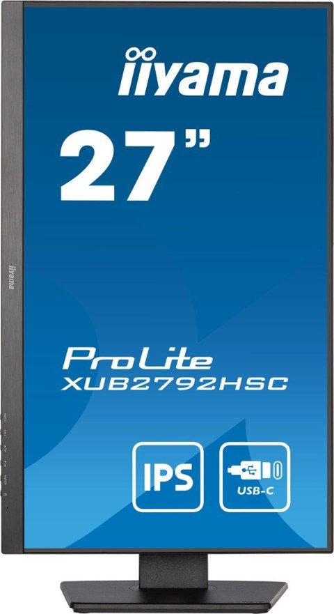 Iiyama ProLite XUB2792HSC-B5 LED display 68,6 cm (27") 1920 x 1080 px Full HD Czarny