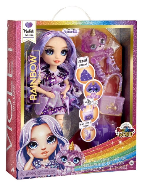 MGA Classic Rainbow Fashion Lalka Violet (purple)