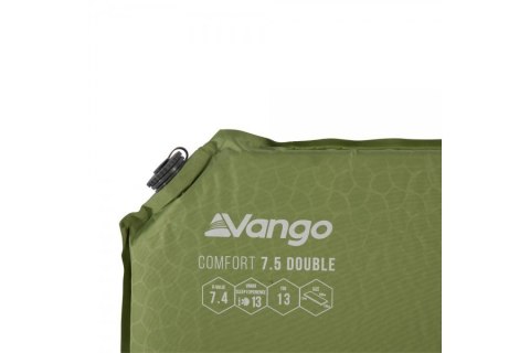 Mata samopompująca Vango Comfort 7.5 Double Herbal Mata samopompująca Vango Comfort 7.5 Double Herbal