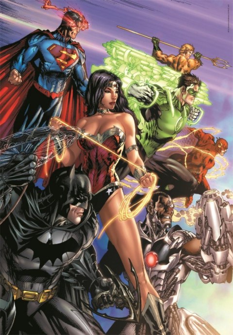 Puzzle 1000 elementów Compact DC Comics Liga Spawiedliwych (Justice League) Puzzle 1000 elementów Compact DC Comics Liga Spawiedliwych (Justice League)