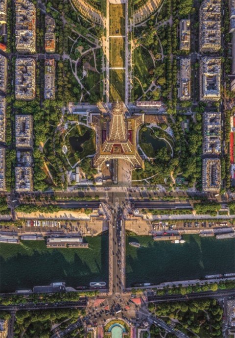 Puzzle 1500 elementów Flying Over Paris Puzzle 1500 elementów Flying Over Paris
