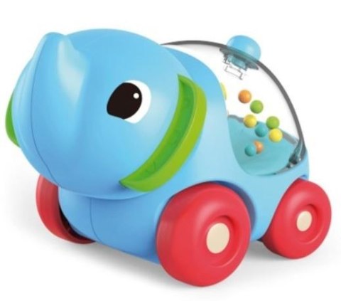Samochodzik słoń i puzzle - Carotina Baby Samochodzik słoń i puzzle - Carotina Baby