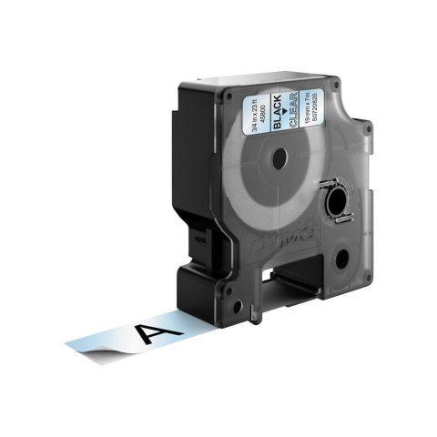 DYMO D1 - Standard Etykiety - Czarny na Transparent - 19mm x 7m DYMO D1 - Standard Etykiety - Czarny na Transparent - 19mm x 7m