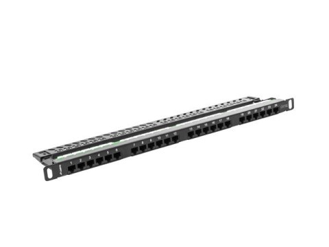 Lanberg PPU5-0024-B panel krosowniczy 0.5U Lanberg PPU5-0024-B panel krosowniczy 0.5U