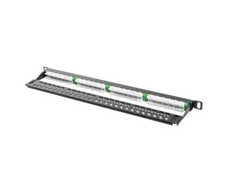 Lanberg PPU5-0024-B panel krosowniczy 0.5U Lanberg PPU5-0024-B panel krosowniczy 0.5U
