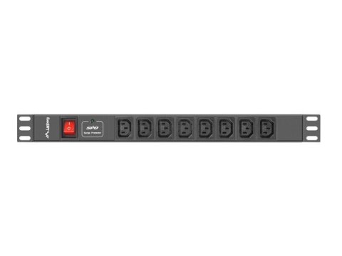 LANBERG LISTWA ZASILAJĄCA RACK PDU (1U, 16A, 8X IEC C13) LANBERG LISTWA ZASILAJĄCA RACK PDU (1U, 16A, 8X IEC C13)