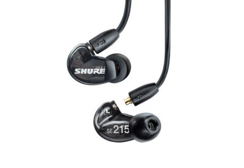 Shure SE215DYBK+UNI-EFS - Słuchawki douszne AONIC215 z pojedynczym przetwornikiem i kablem 3.5mm (czarne) Shure SE215DYBK+UNI-EFS - Słuchawki douszne AONIC215 z pojedynczym przetwornikiem i kablem 3.5mm (czarne)