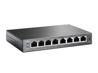 TP-Link TL-SG108PE Zarządzany L2 Gigabit Ethernet (10/100/1000) Obsługa PoE Czarny