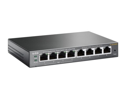 TP-Link TL-SG108PE Zarządzany L2 Gigabit Ethernet (10/100/1000) Obsługa PoE Czarny TP-Link TL-SG108PE Zarządzany L2 Gigabit Ethernet (10/100/1000) Obsługa PoE Czarny