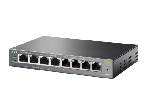TP-Link TL-SG108PE Zarządzany L2 Gigabit Ethernet (10/100/1000) Obsługa PoE Czarny TP-Link TL-SG108PE Zarządzany L2 Gigabit Ethernet (10/100/1000) Obsługa PoE Czarny