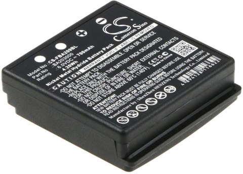 Bateria do HBC BA209061 6V700mAh FUB9 zamiennik Bateria do HBC BA209061 6V700mAh FUB9 zamiennik
