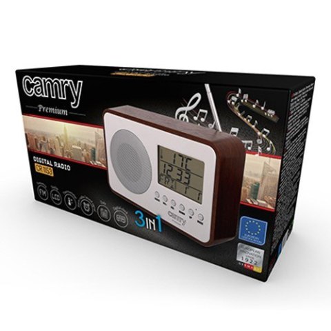 Camry CR1153 radio Przenośny Cyfrowy Czarny, Biały