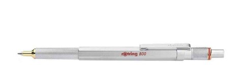 Długopis Rotring 800 Sidabrine, M-Juodas Długopis Rotring 800 Sidabrine, M-Juodas