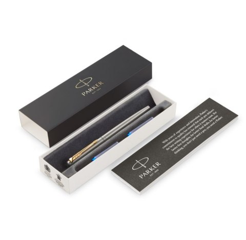 Parker Jotter wieczne pióro Czarny, Złoto, Stal nierdzewna 1 szt. Parker Jotter wieczne pióro Czarny, Złoto, Stal nierdzewna 1 szt.
