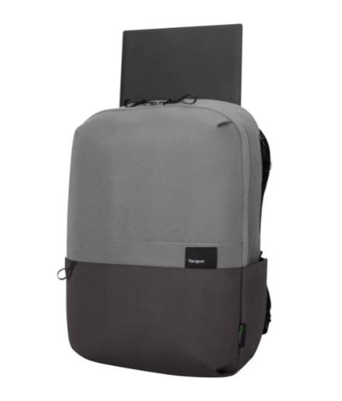 Plecak 16 cali Sagano EcoSmart Commuter czarno-zielony