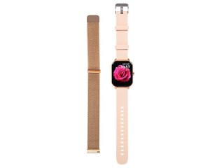 Smartwatch X16 Bluetooth różowy