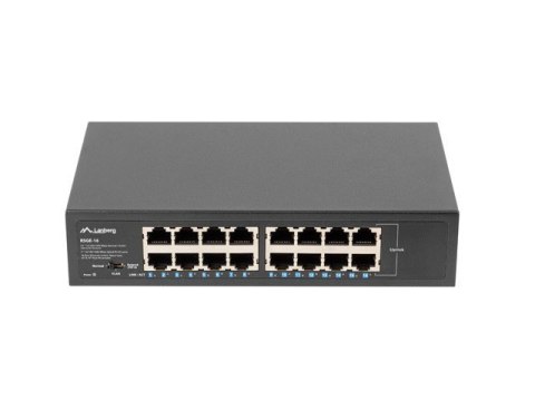 LANBERG SWITCH RSGE-16 RACK 10"/19" (16-PORT, 1GB) LANBERG SWITCH RSGE-16 RACK 10"/19" (16-PORT, 1GB)