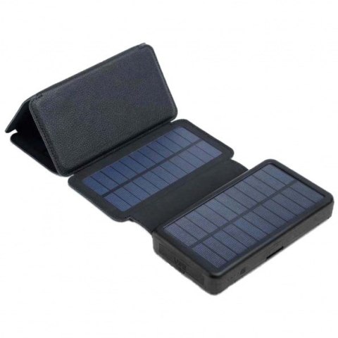 POWERNEED SKŁADANY PANEL SOLARNY Z POWER BANKIEM PV 9W 20000MAH LI-POLY 2X USB 2A CZARNY ES20000B POWERNEED SKŁADANY PANEL SOLARNY Z POWER BANKIEM PV 9W 20000MAH LI-POLY 2X USB 2A CZARNY ES20000B
