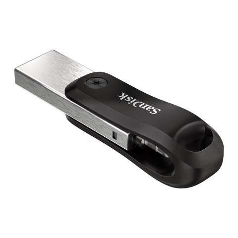 Pendrive SanDisk iXpand GO SDIX60N-128G-GN6NE (128GB; Lightning, USB 3.0; kolor srebrny) Pendrive SanDisk iXpand GO SDIX60N-128G-GN6NE (128GB; Lightning, USB 3.0; kolor srebrny)