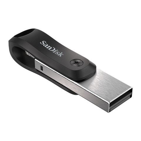 Pendrive SanDisk iXpand GO SDIX60N-128G-GN6NE (128GB; Lightning, USB 3.0; kolor srebrny) Pendrive SanDisk iXpand GO SDIX60N-128G-GN6NE (128GB; Lightning, USB 3.0; kolor srebrny)