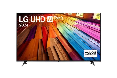 Telewizor LG 55UT80003LA LCD 55'' 4K Ultra HD WebOS 24 Dolby Digital Plus Niebieski Telewizor LG 55UT80003LA LCD 55'' 4K Ultra HD WebOS 24 Dolby Digital Plus Niebieski