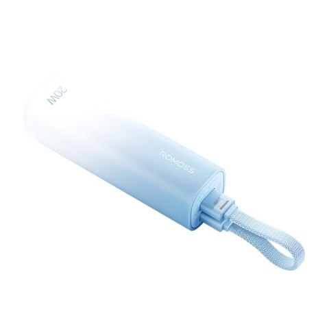 Mini Powerbank Romoss PSC05C 5000mAh 10,5W (niebieski) Mini Powerbank Romoss PSC05C 5000mAh 10,5W (niebieski)