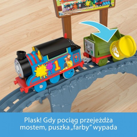 Kolejka Tomek i Przyjaciele Zestaw Dostawa Farby Kolejka Tomek i Przyjaciele Zestaw Dostawa Farby