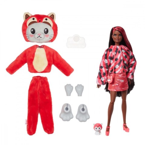 Lalka Barbie Cutie Reveal - Kotek-Panda Czerwona Lalka Barbie Cutie Reveal - Kotek-Panda Czerwona