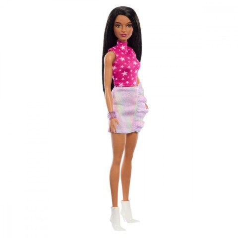 Lalka Barbie Fashionistas top z gwiazdkami Lalka Barbie Fashionistas top z gwiazdkami