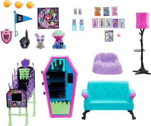 Mebelki Monster High Salonik uczniów zestaw Mebelki Monster High Salonik uczniów zestaw