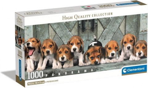 Puzzle 1000 elementów Compact Panorama Beagle Puzzle 1000 elementów Compact Panorama Beagle