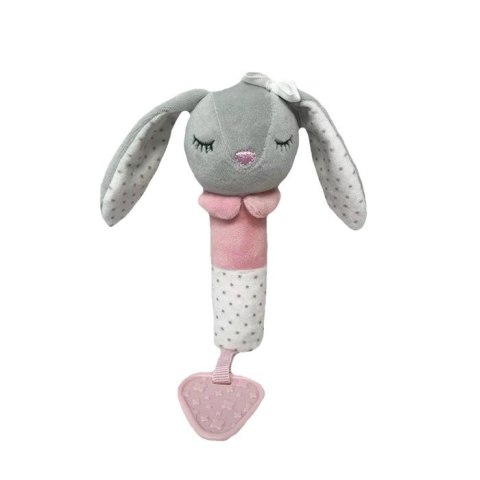 Zabawka z dźwiękiem - Króliczek 17 cm szary Zabawka z dźwiękiem - Króliczek 17 cm szary