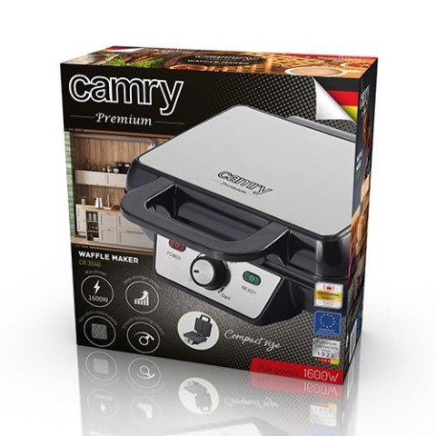 Camry CR 3046 gofrownica 2 wafel(e) Czarny 1000 W