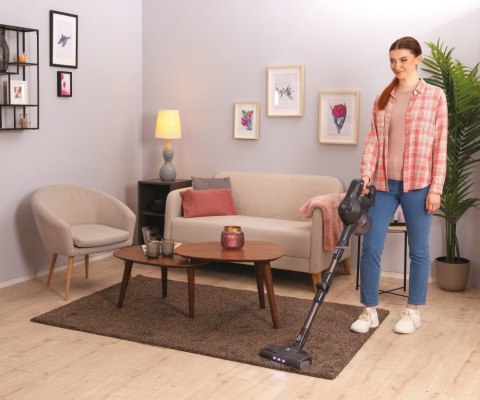 Hoover HF1 HF103X 011 Pionowy odkurzacz Bateria Suchy Tkanina Bez worka 0,9 l 170 W Tytan