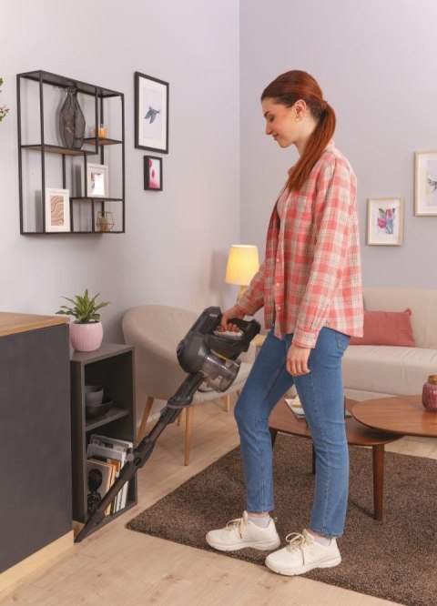 Hoover HF1 HF103X 011 Pionowy odkurzacz Bateria Suchy Tkanina Bez worka 0,9 l 170 W Tytan