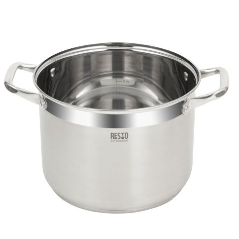 Resto Kitchenware Libra 8 l Okrągły Stal nierdzewna
