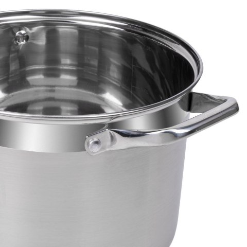 Resto Kitchenware Libra 8 l Okrągły Stal nierdzewna