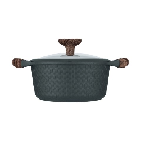 Resto Kitchenware Ran 2,4 l Okrągły Czarny, Drewno
