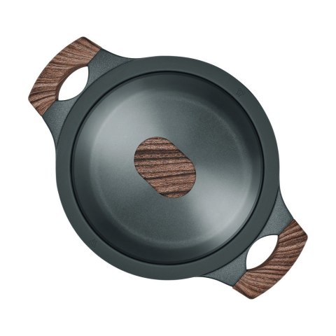Resto Kitchenware Ran 2,4 l Okrągły Czarny, Drewno