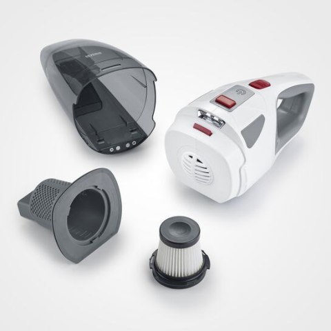 Severin HV 7146 okurzacz na kiju/szczotka elektryczna Bateria Suchy i Mokry UltraFine 120 W Szary, Czerwony, Biały 2,2 Ah