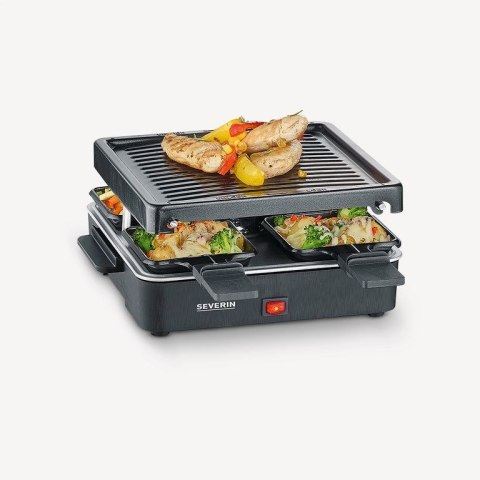 Severin RG 2370 grill raclette 4 os. 600 W Czarny Severin RG 2370 grill raclette 4 os. 600 W Czarny