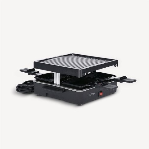 Severin RG 2370 grill raclette 4 os. 600 W Czarny Severin RG 2370 grill raclette 4 os. 600 W Czarny